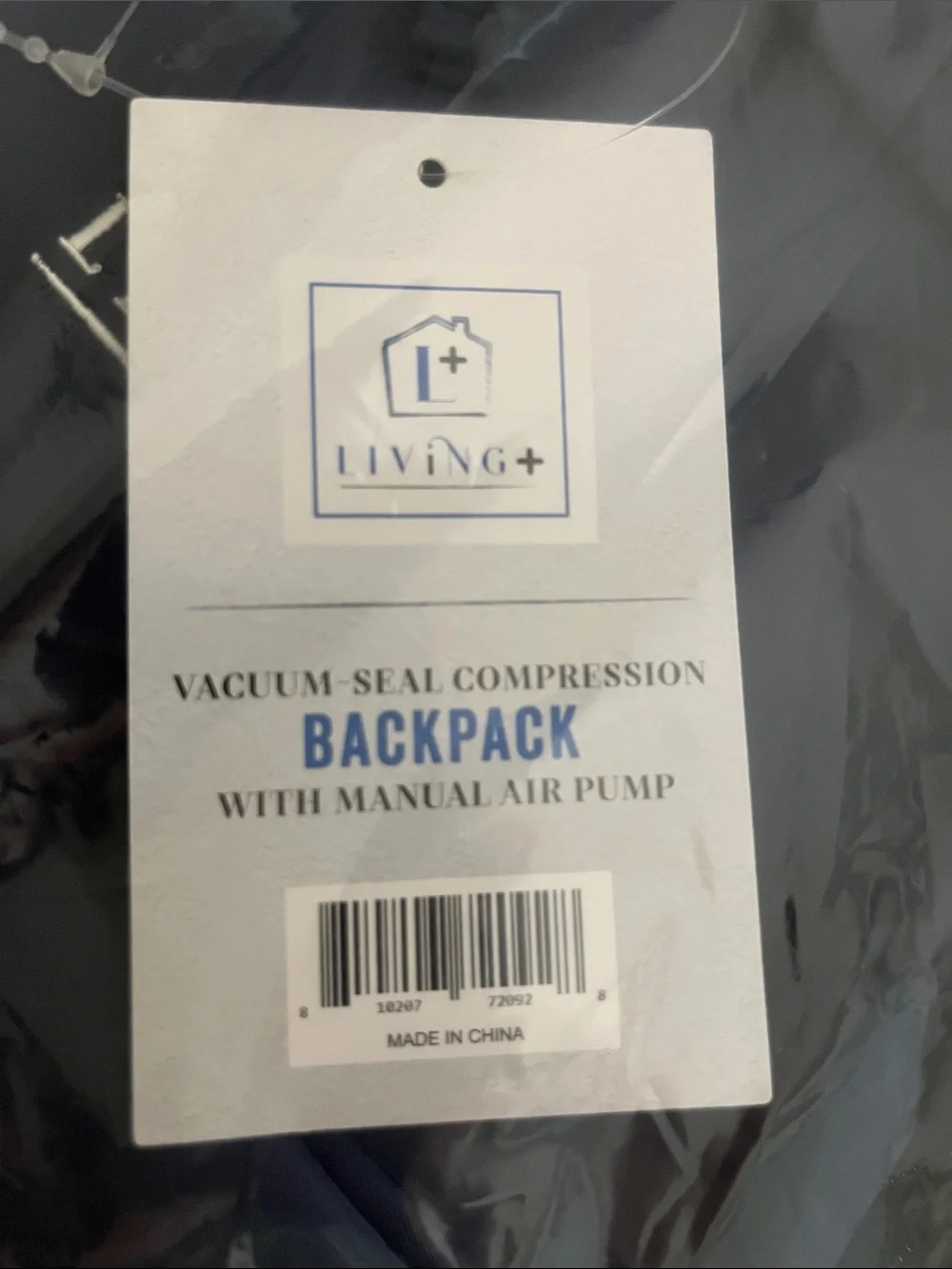 Vacuum Seal Compression Backpack by Living +